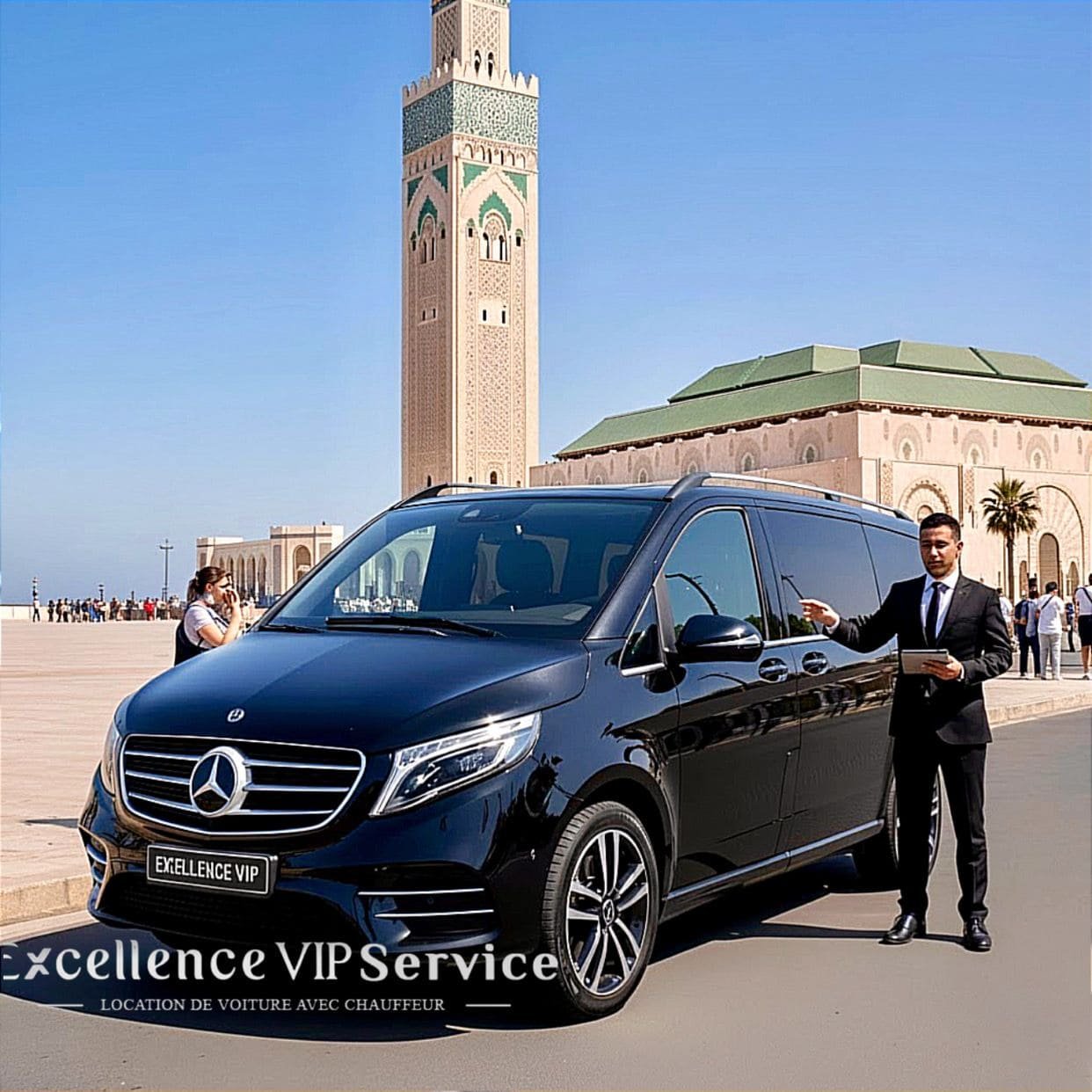 Pourquoi les touristes et voyageurs d’affaires choisissent les voitures avec chauffeur au Maroc